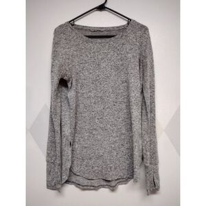 Athleta luxe pose thumb hole marled tunic top
